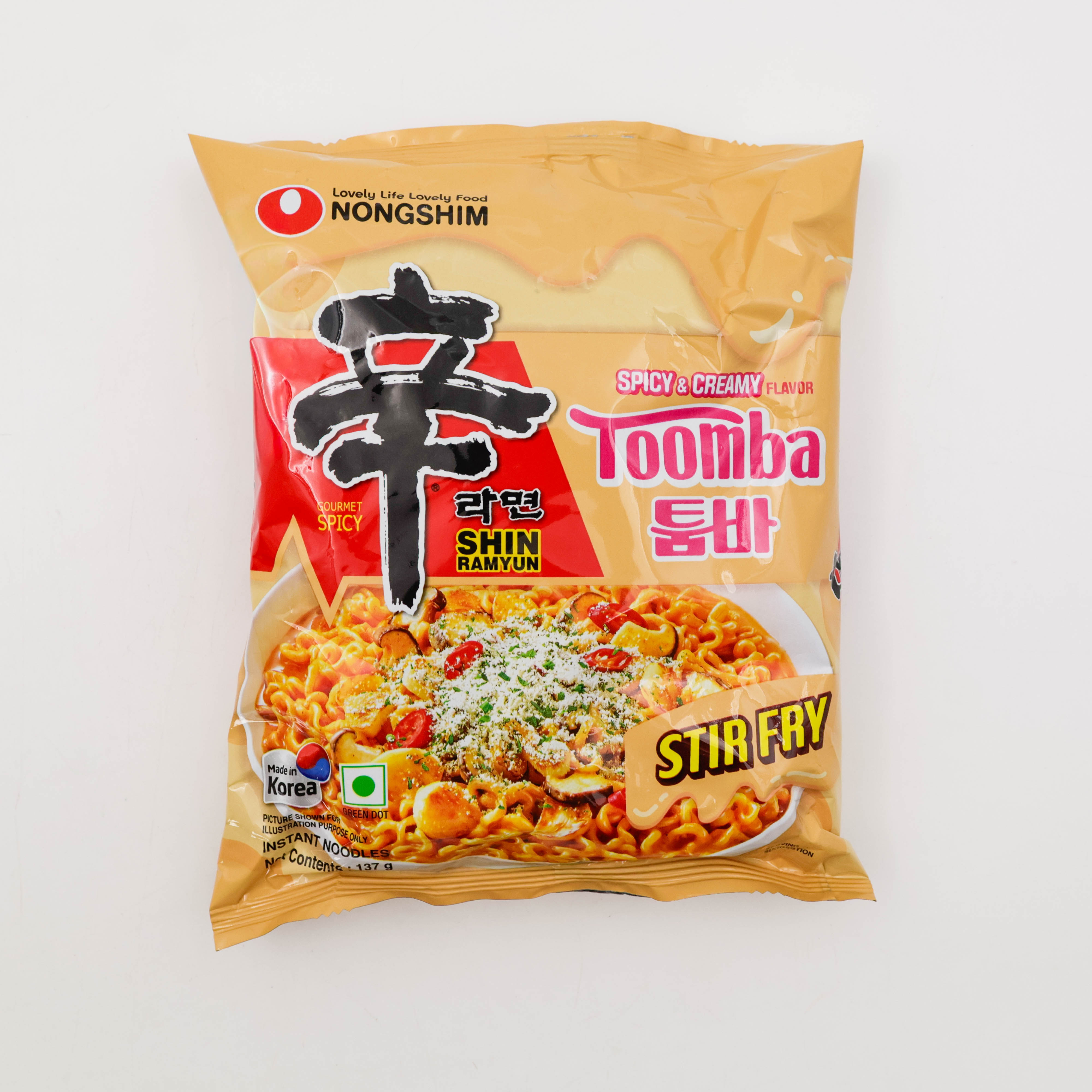 Shin Ramyun Toomba Stir Fry 137g